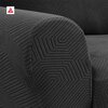 Rastegljiva navlaka za fotelju v2 crna