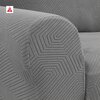 Rastegljiva navlaka za fotelju v2 svetlo siva