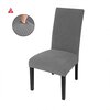 Rastegljiva navlaka za stolicu v2 svetlo siva