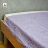 Frotir prekrivač "Školjka" lila
