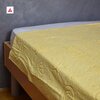 Frotir prekrivač "Školjka" žuti