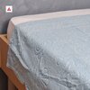 Frotir prekrivač "Školjka" bebi plava