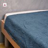 Frotir prekrivač "Školjka" teget