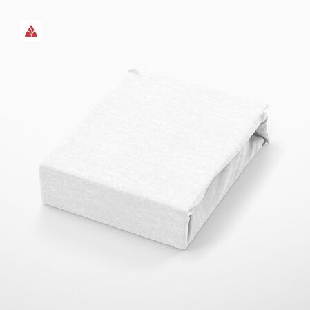 Dušečni čaršav ranforce beli